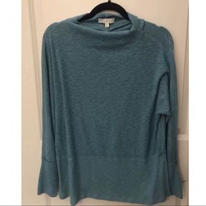 Anthropologie Eri + Ali Blue Pullover Sweater Top